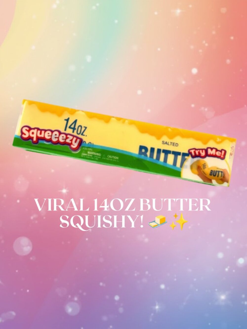 🧈 Squeeezy | 14oz Salted Butter Squishy